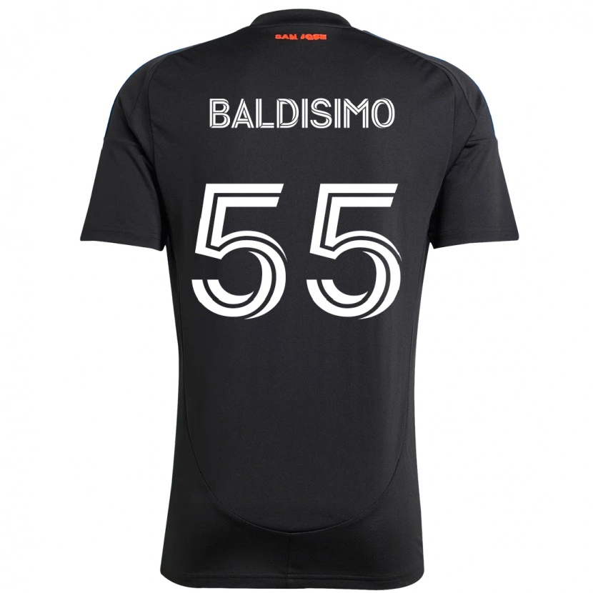 Danxen Dámské Michael Baldisimo #55 Bílá Červená Domů Hráčské Dresy 2025/26 Dres