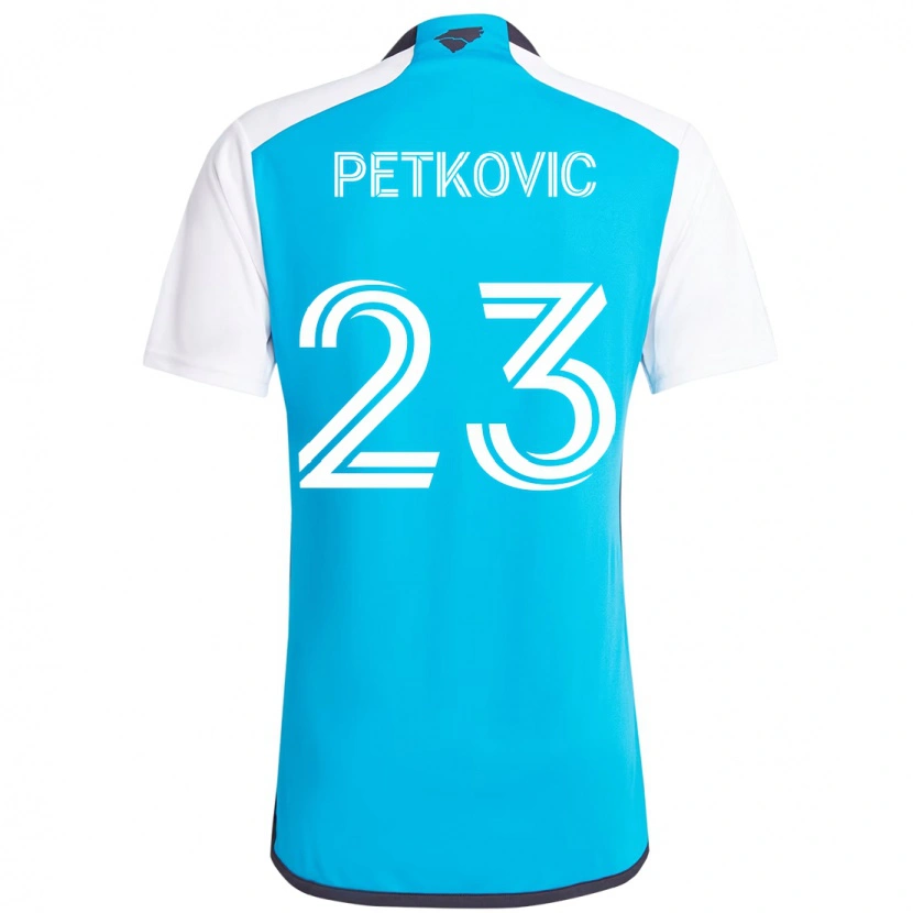 Danxen Dámské Nikola Petkovic #23 Černá Bílá Domů Hráčské Dresy 2025/26 Dres