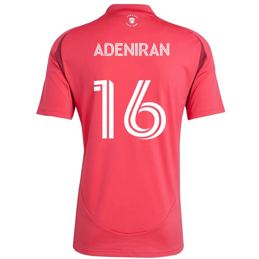 Danxen Dámské Samuel Adeniran #16 Bílá Purpurová Domů Hráčské Dresy 2025/26 Dres