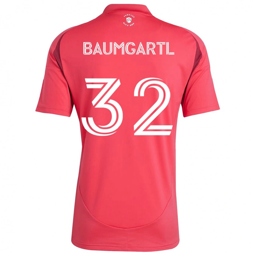 Danxen Dámské Timo Baumgartl #32 Bílá Purpurová Domů Hráčské Dresy 2025/26 Dres