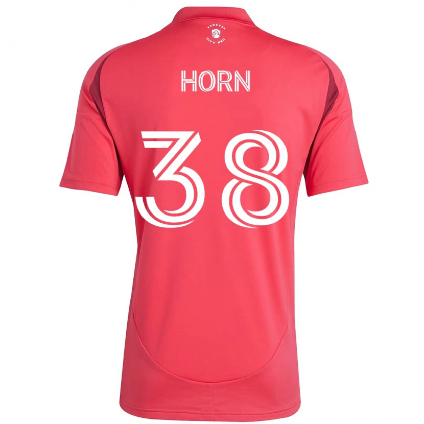 Danxen Dámské Jannes Horn #38 Bílá Purpurová Domů Hráčské Dresy 2025/26 Dres