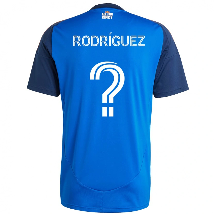 Danxen Dámské David Rodríguez #0 Bílá Modrá Oranžová Domů Hráčské Dresy 2025/26 Dres