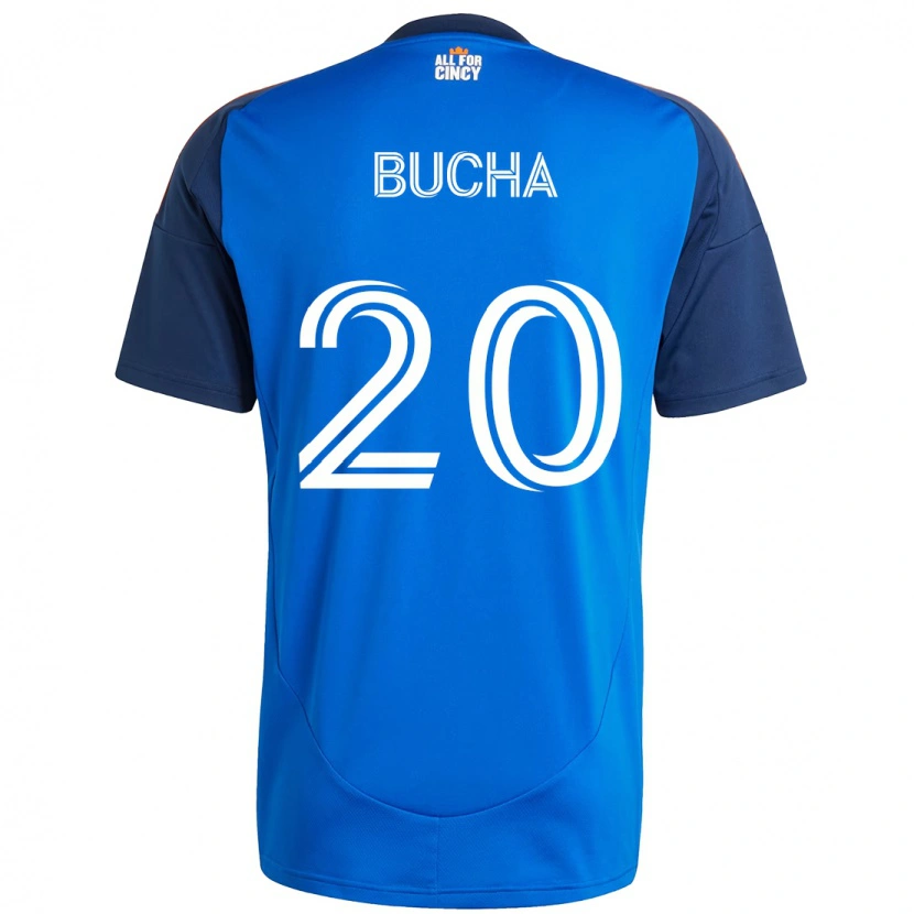 Danxen Dámské Pavel Bucha #20 Bílá Modrá Oranžová Domů Hráčské Dresy 2025/26 Dres