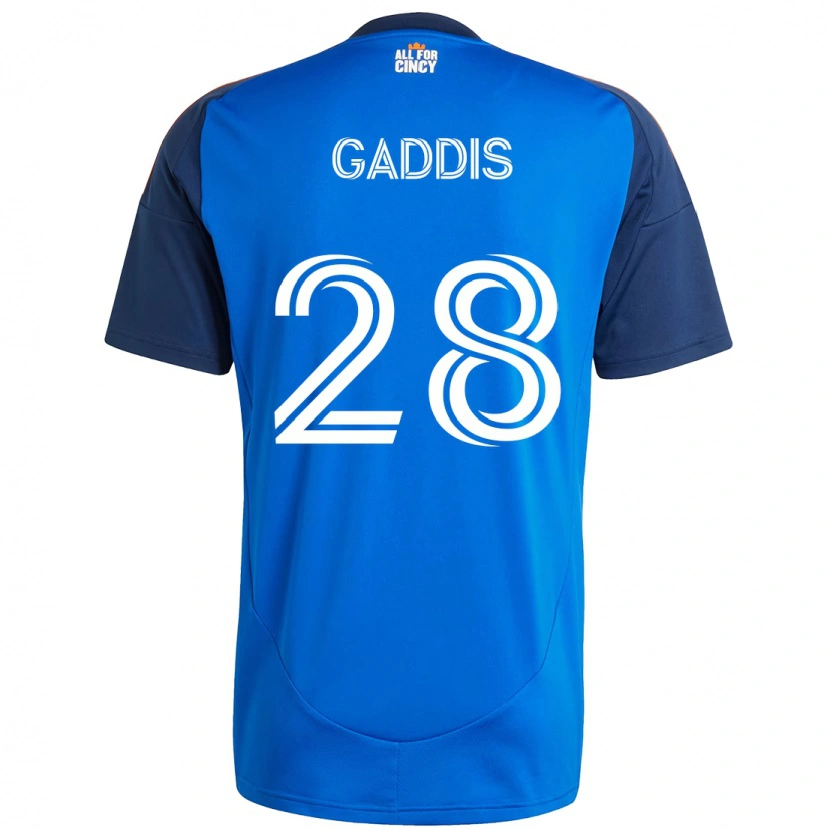 Danxen Dámské Raymon Gaddis #28 Bílá Modrá Oranžová Domů Hráčské Dresy 2025/26 Dres