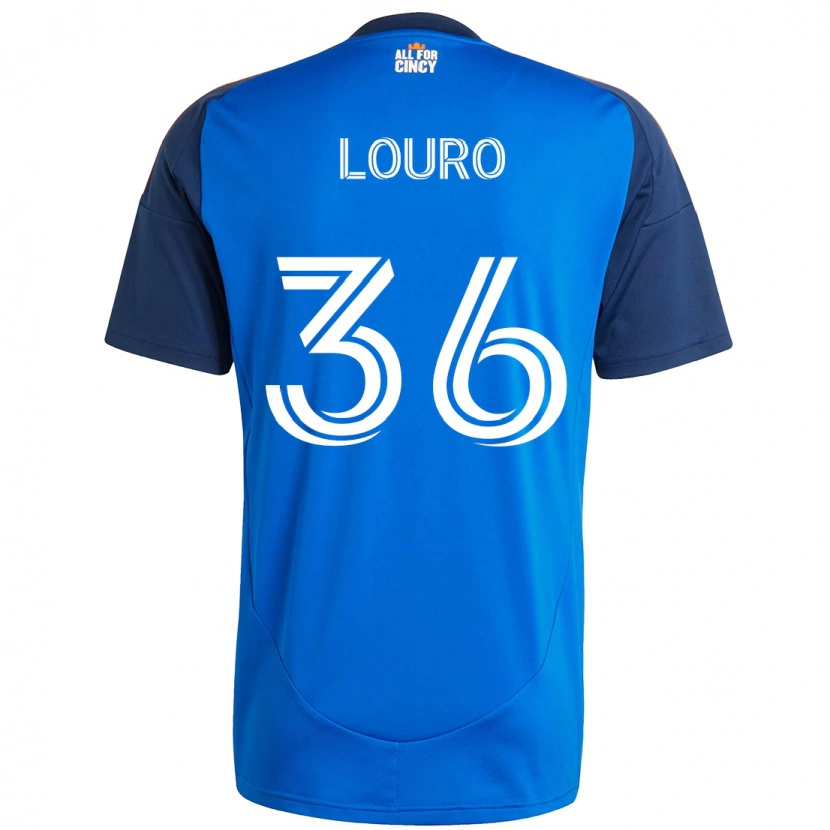 Danxen Dámské Evan Louro #36 Bílá Modrá Oranžová Domů Hráčské Dresy 2025/26 Dres