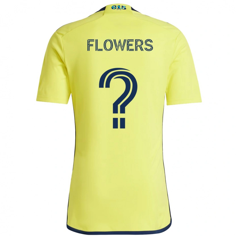 Danxen Dámské Ashton Flowers #0 Námořnická Modrá Žlutá Domů Hráčské Dresy 2025/26 Dres