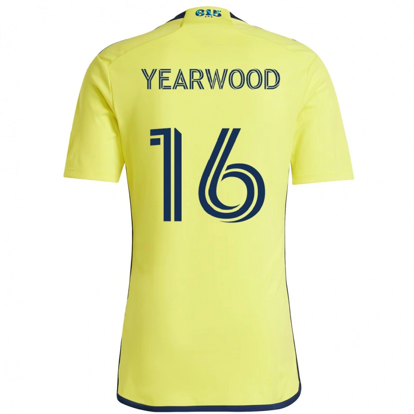 Danxen Dámské Dru Yearwood #16 Námořnická Modrá Žlutá Domů Hráčské Dresy 2025/26 Dres