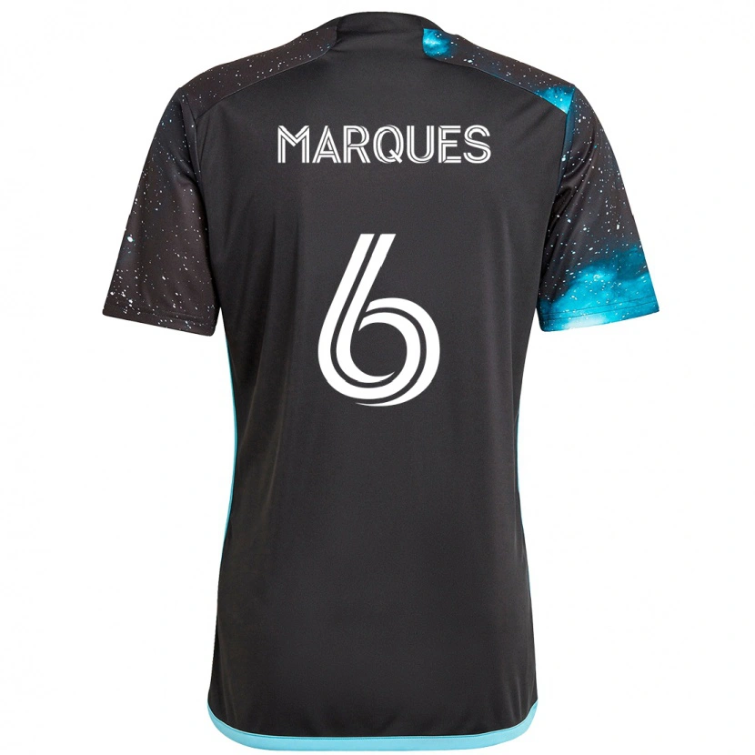 Danxen Dámské Mikael Marqués #6 Nebesky Modrá Domů Hráčské Dresy 2025/26 Dres