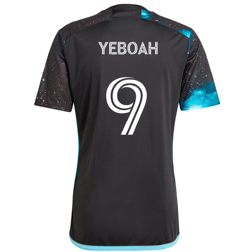 Danxen Dámské Kelvin Yeboah #9 Nebesky Modrá Domů Hráčské Dresy 2025/26 Dres