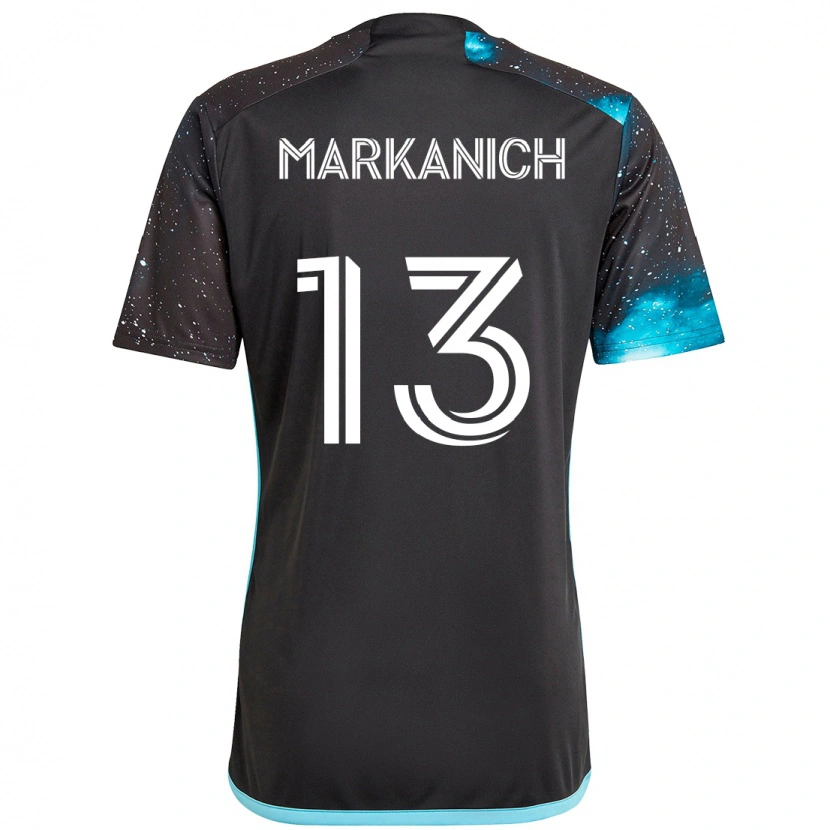 Danxen Dámské Anthony Markanich Jr. #13 Nebesky Modrá Domů Hráčské Dresy 2025/26 Dres