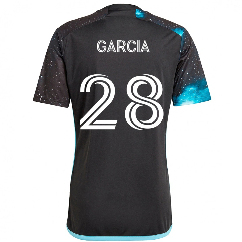 Danxen Dámské Mender García #28 Nebesky Modrá Domů Hráčské Dresy 2025/26 Dres