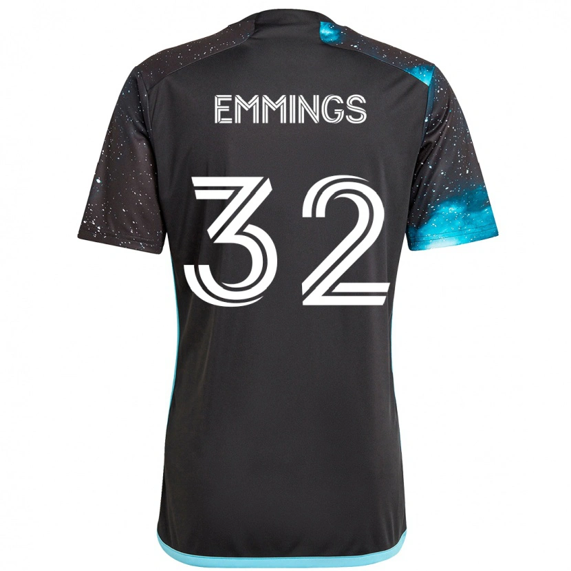 Danxen Dámské Fred Emmings #32 Nebesky Modrá Domů Hráčské Dresy 2025/26 Dres