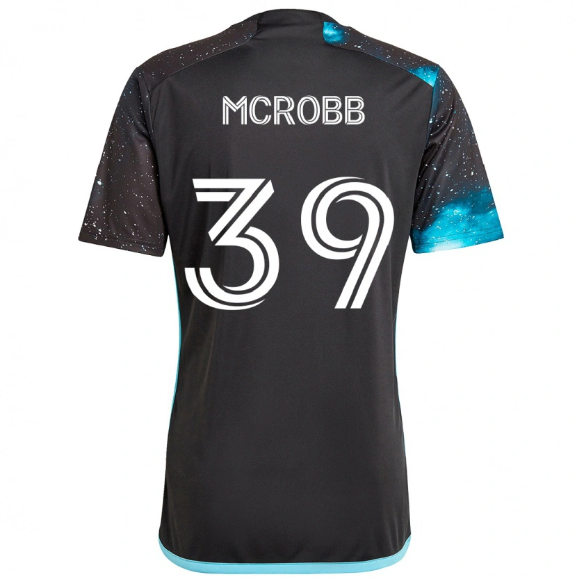 Danxen Dámské Finn Mcrobb #39 Nebesky Modrá Domů Hráčské Dresy 2025/26 Dres