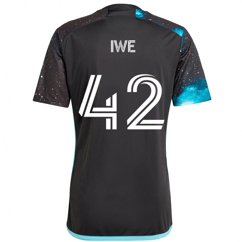 Danxen Dámské Emmanuel Iwe #42 Nebesky Modrá Domů Hráčské Dresy 2025/26 Dres