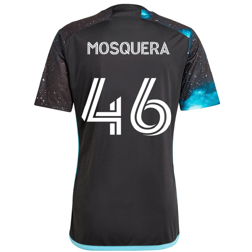 Danxen Dámské Juan Camilo Mosquera #46 Nebesky Modrá Domů Hráčské Dresy 2025/26 Dres