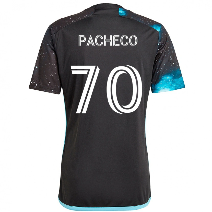 Danxen Dámské Diogo Pacheco #70 Nebesky Modrá Domů Hráčské Dresy 2025/26 Dres