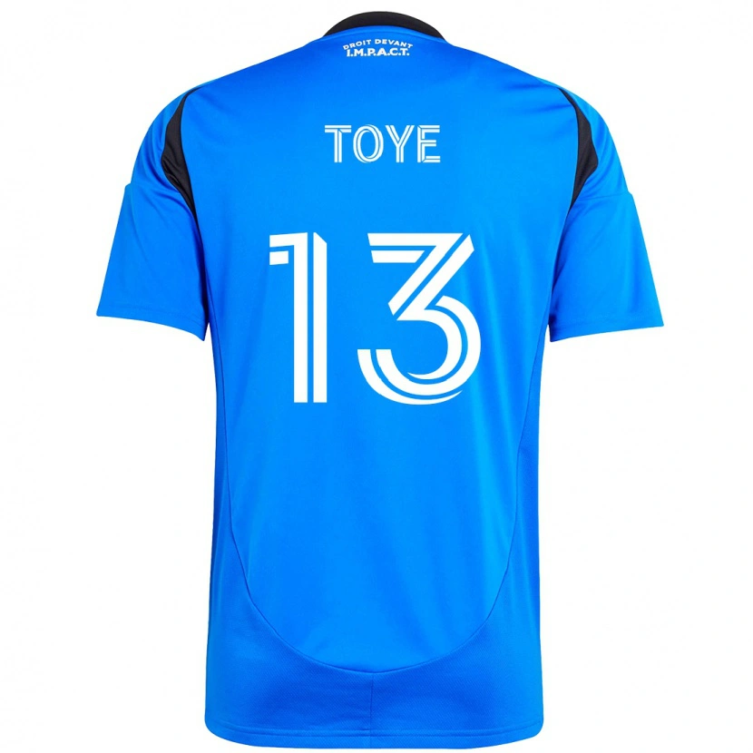Danxen Dámské Mason Toye #13 Nebesky Modrá Tmavě Modrá Domů Hráčské Dresy 2025/26 Dres