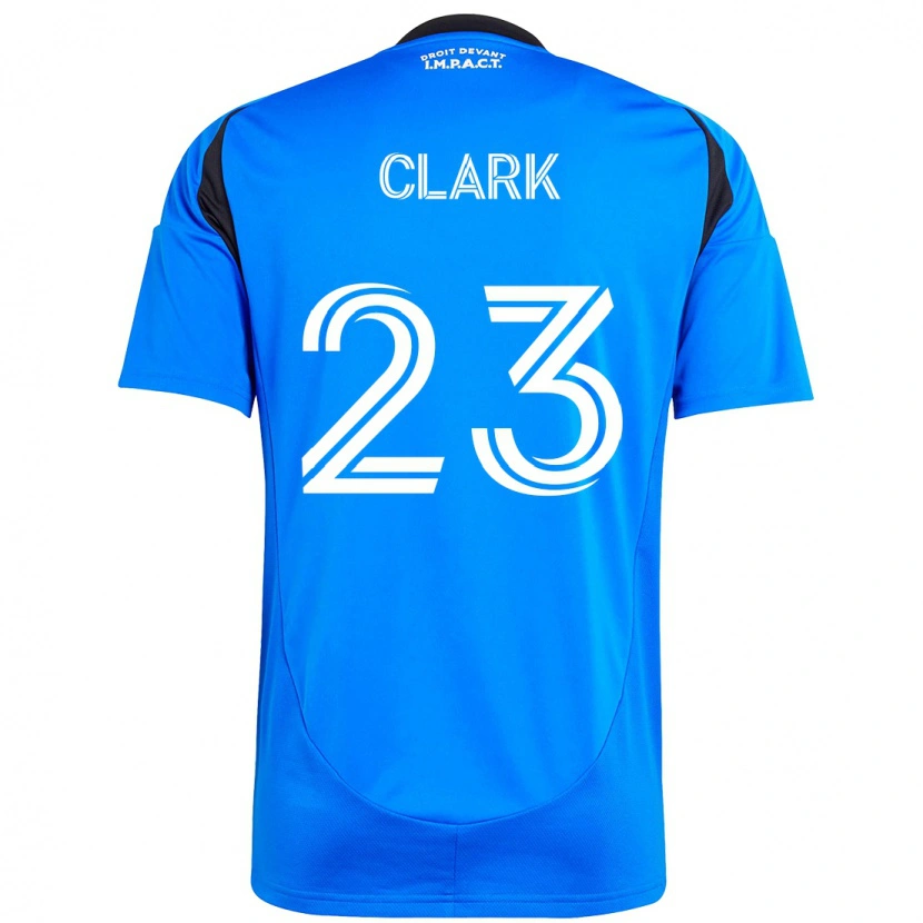 Danxen Dámské Caden Clark #23 Nebesky Modrá Tmavě Modrá Domů Hráčské Dresy 2025/26 Dres