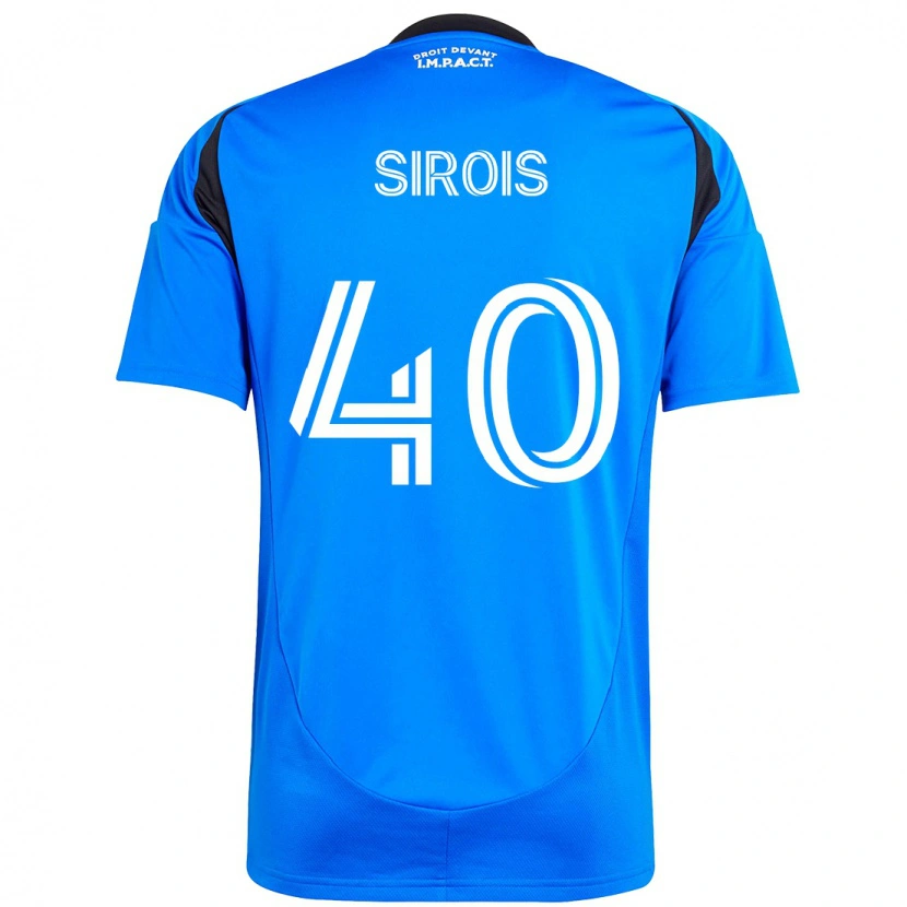 Danxen Dámské Jonathan Sirois #40 Nebesky Modrá Tmavě Modrá Domů Hráčské Dresy 2025/26 Dres