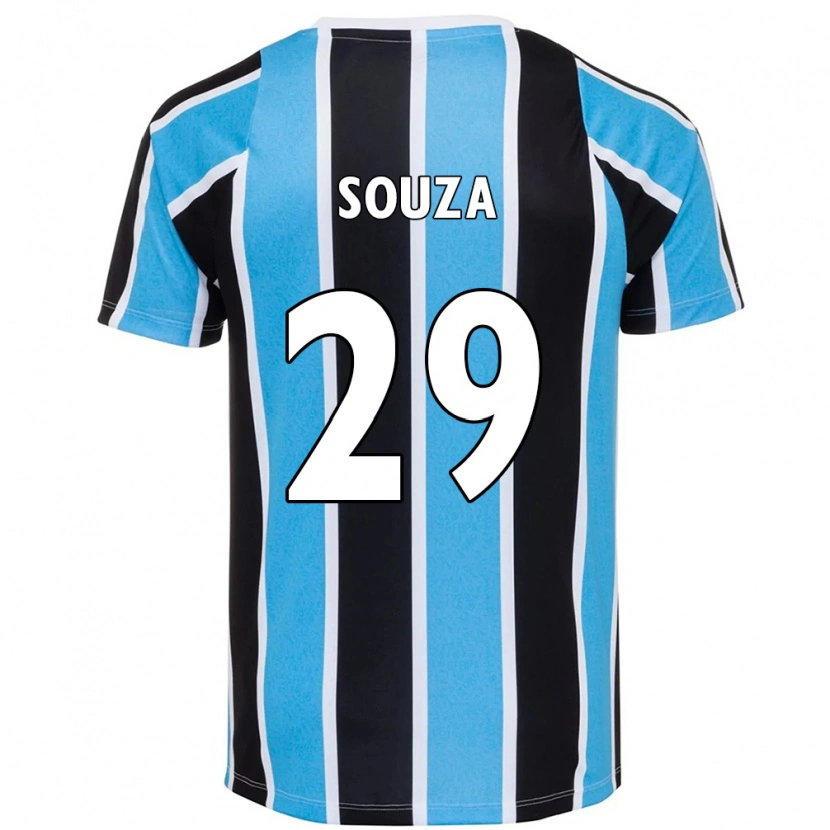 Danxen Dámské Diego Souza #29 Bílá Modrá Domů Hráčské Dresy 2025/26 Dres