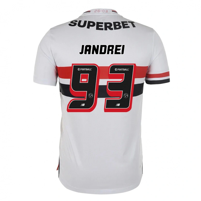 Danxen Dámské Jandrei #93 Černá Červená Domů Hráčské Dresy 2025/26 Dres