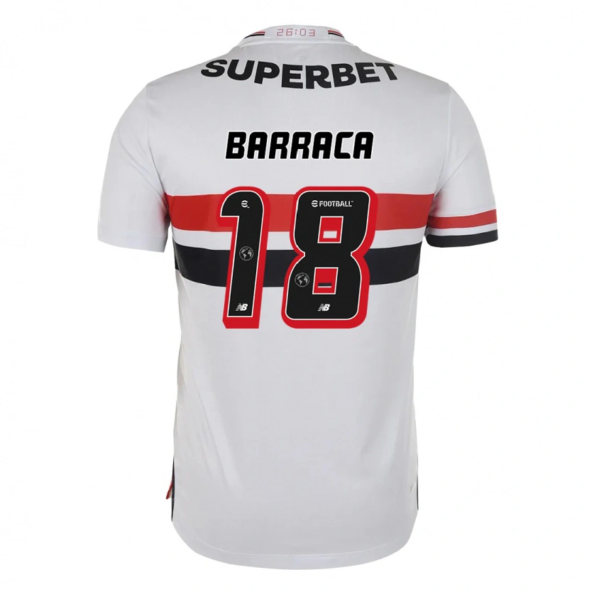 Danxen Dámské Barraca #18 Černá Červená Domů Hráčské Dresy 2025/26 Dres