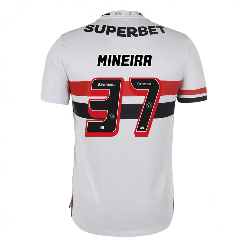 Danxen Dámské Rafa Mineira #37 Černá Červená Domů Hráčské Dresy 2025/26 Dres