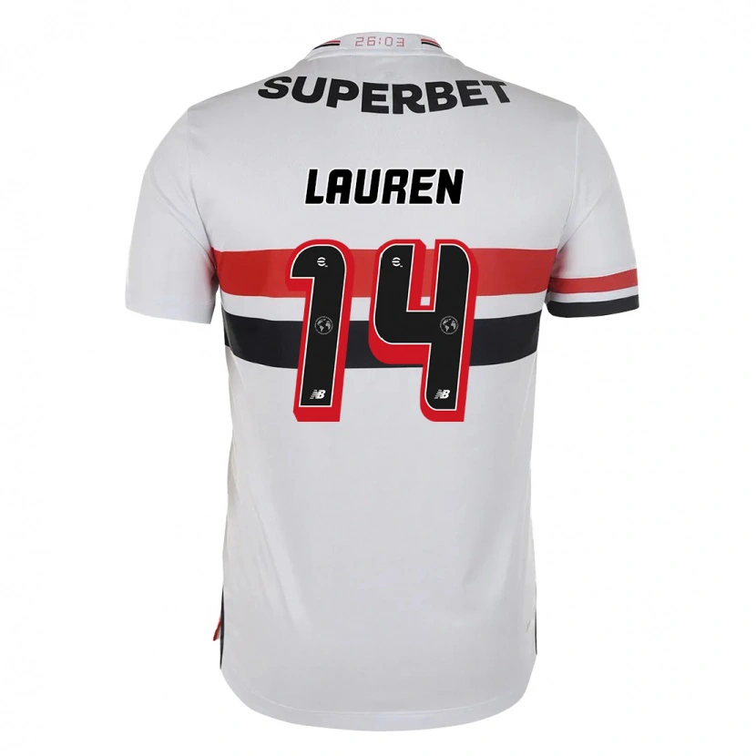 Danxen Dámské Lauren #14 Černá Červená Domů Hráčské Dresy 2025/26 Dres