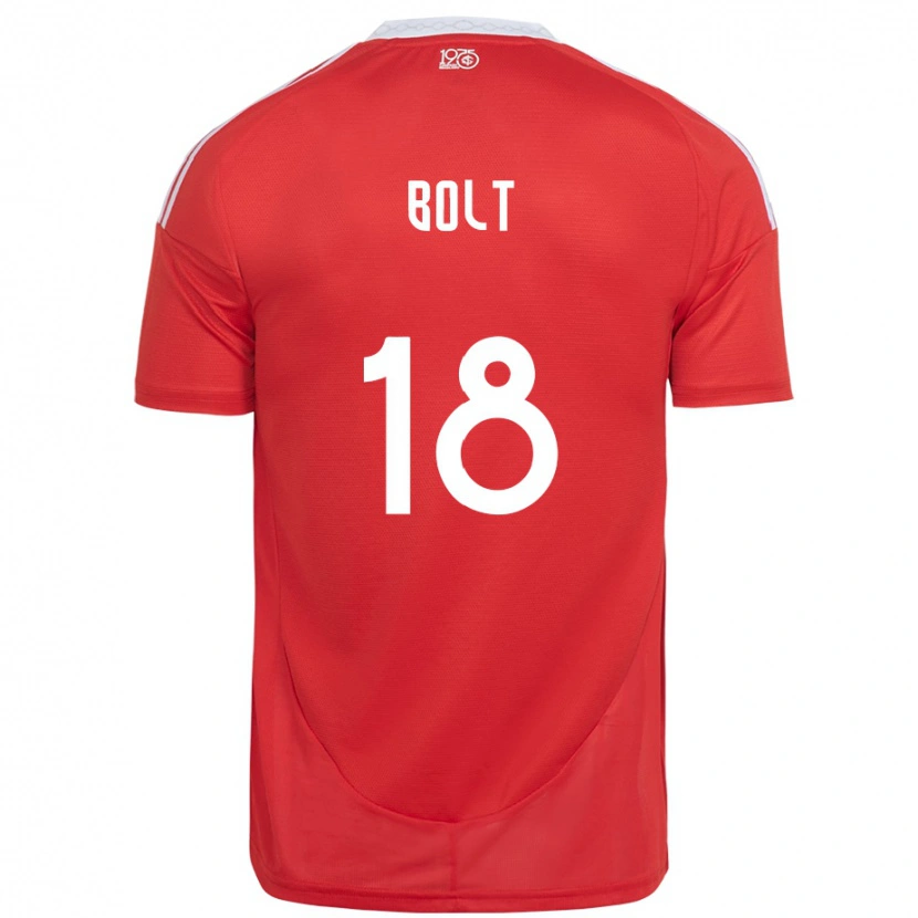 Danxen Dámské Tamara Bolt #18 Bílá Červená Domů Hráčské Dresy 2025/26 Dres