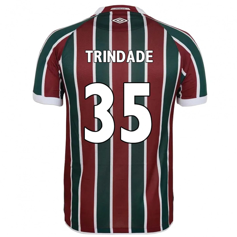 Danxen Dámské Andre Trindade #35 Zelená Vínová Bílá Domů Hráčské Dresy 2025/26 Dres