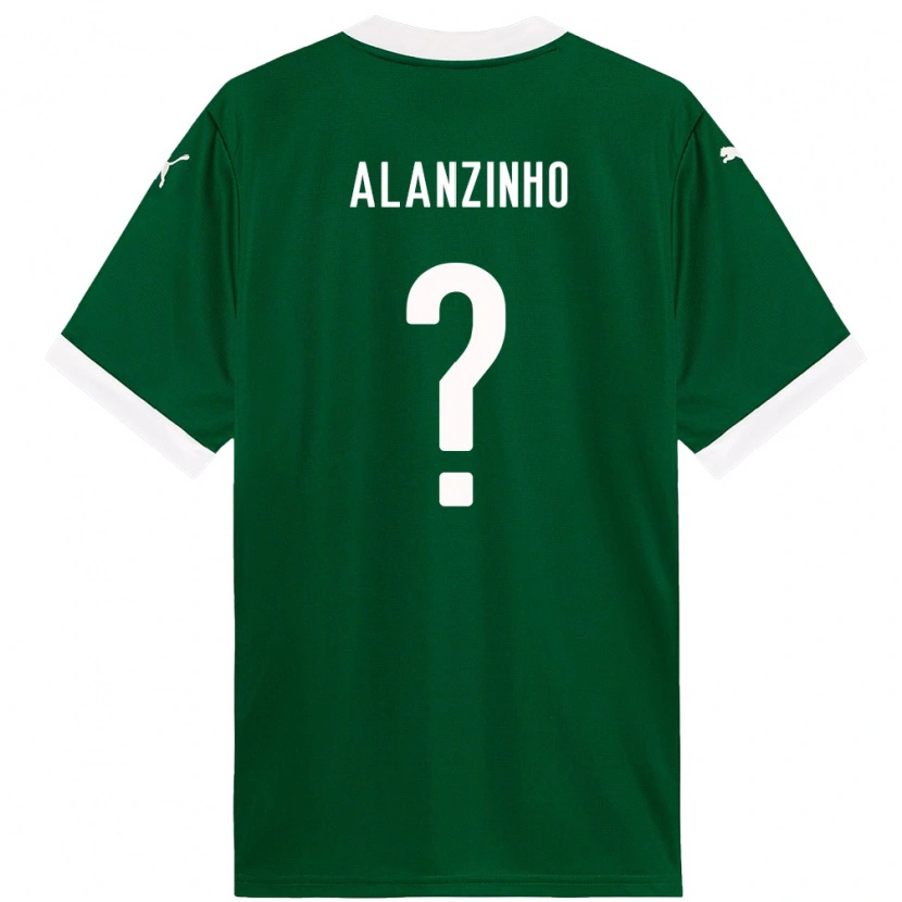 Danxen Dámské Alanzinho #0 Bílá Zelená Domů Hráčské Dresy 2025/26 Dres