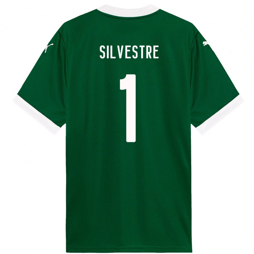 Danxen Dámské Vinicius Silvestre #1 Bílá Zelená Domů Hráčské Dresy 2025/26 Dres