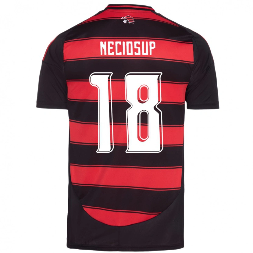 Danxen Dámské Adriano Neciosup #18 Bílá Červená Domů Hráčské Dresy 2025/26 Dres