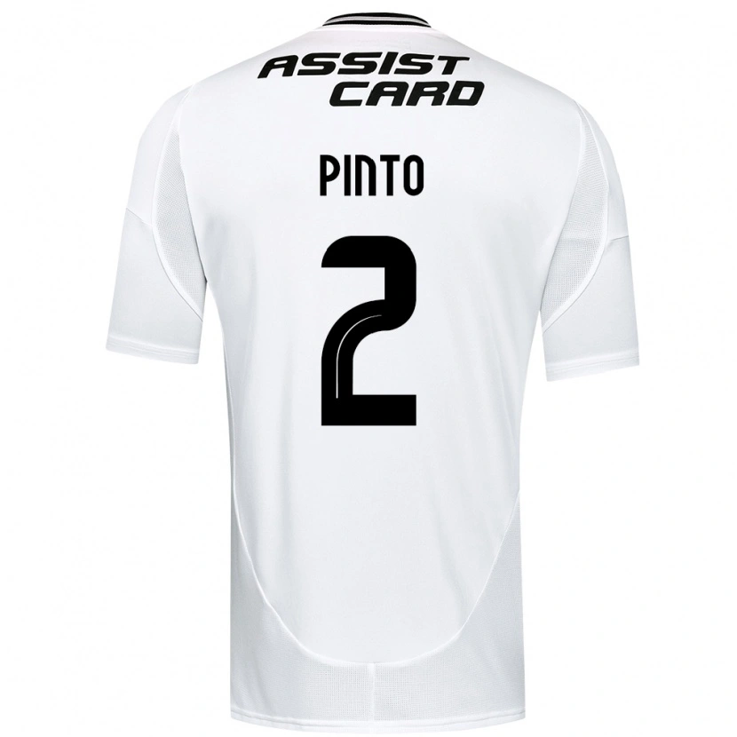 Danxen Dámské Matías Pinto #2 Černá Bílá Domů Hráčské Dresy 2025/26 Dres