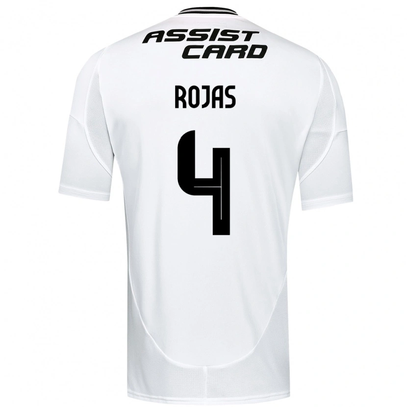 Danxen Dámské Javier Rojas #4 Černá Bílá Domů Hráčské Dresy 2025/26 Dres