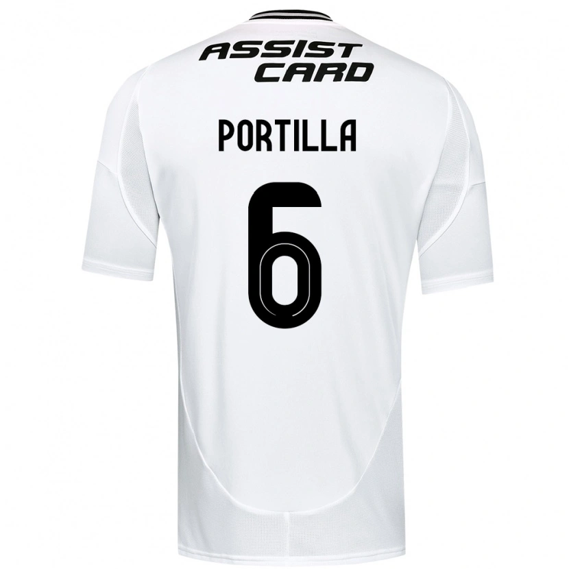 Danxen Dámské Dylan Portilla #6 Černá Bílá Domů Hráčské Dresy 2025/26 Dres