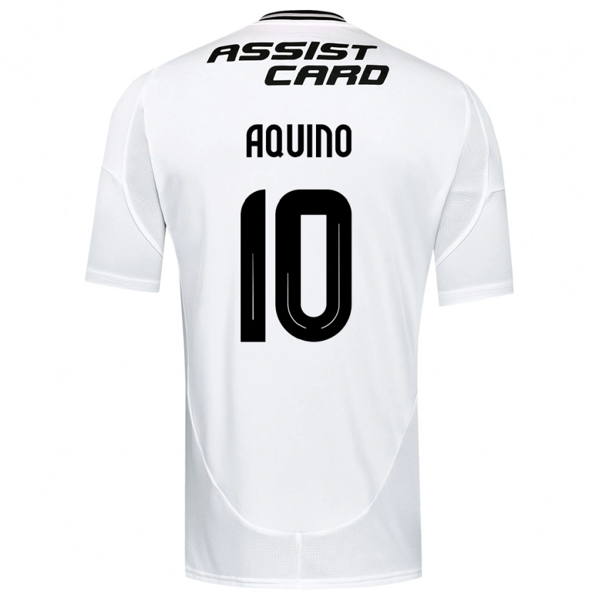 Danxen Dámské Claudio Aquino #10 Černá Bílá Domů Hráčské Dresy 2025/26 Dres