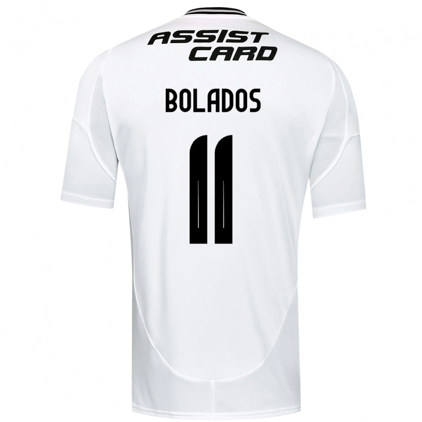 Danxen Dámské Marcos Bolados #11 Černá Bílá Domů Hráčské Dresy 2025/26 Dres