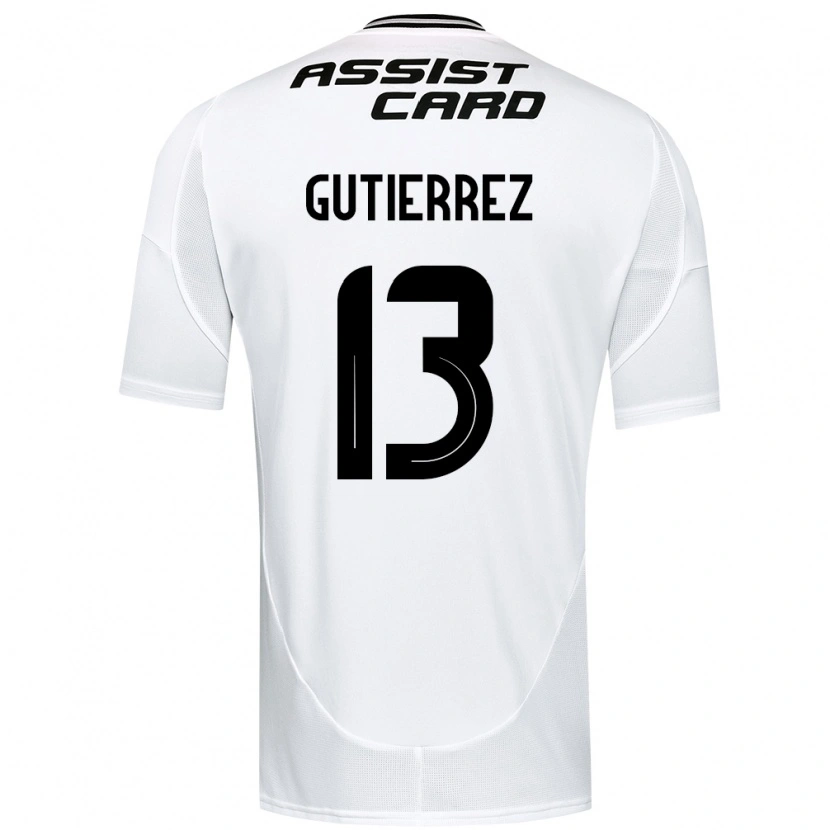 Danxen Dámské Bruno Gutiérrez #13 Černá Bílá Domů Hráčské Dresy 2025/26 Dres