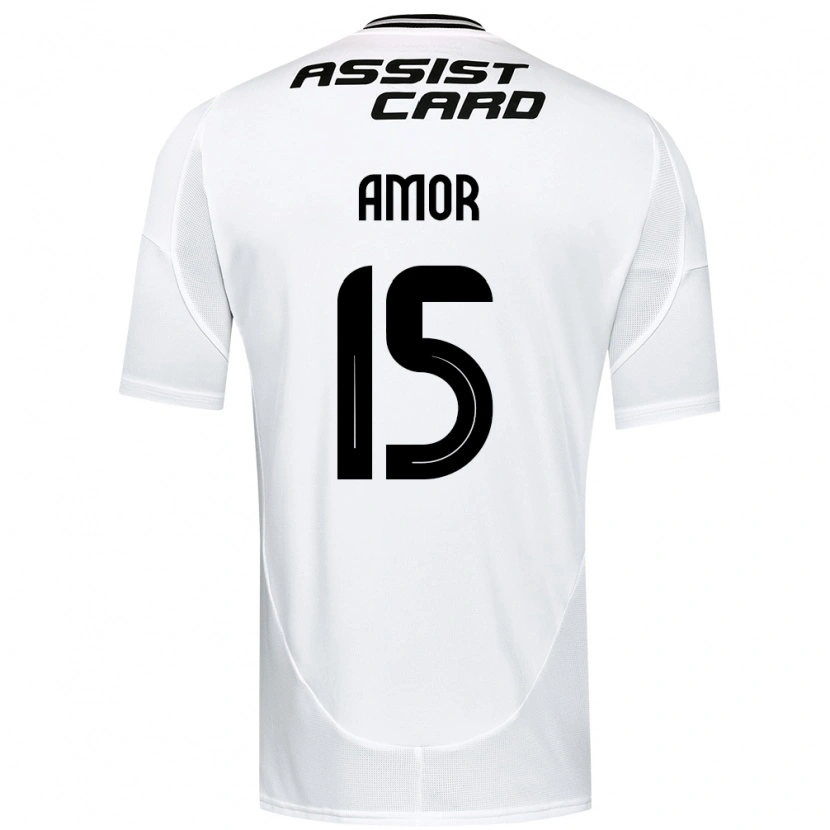 Danxen Dámské Emiliano Amor #15 Černá Bílá Domů Hráčské Dresy 2025/26 Dres