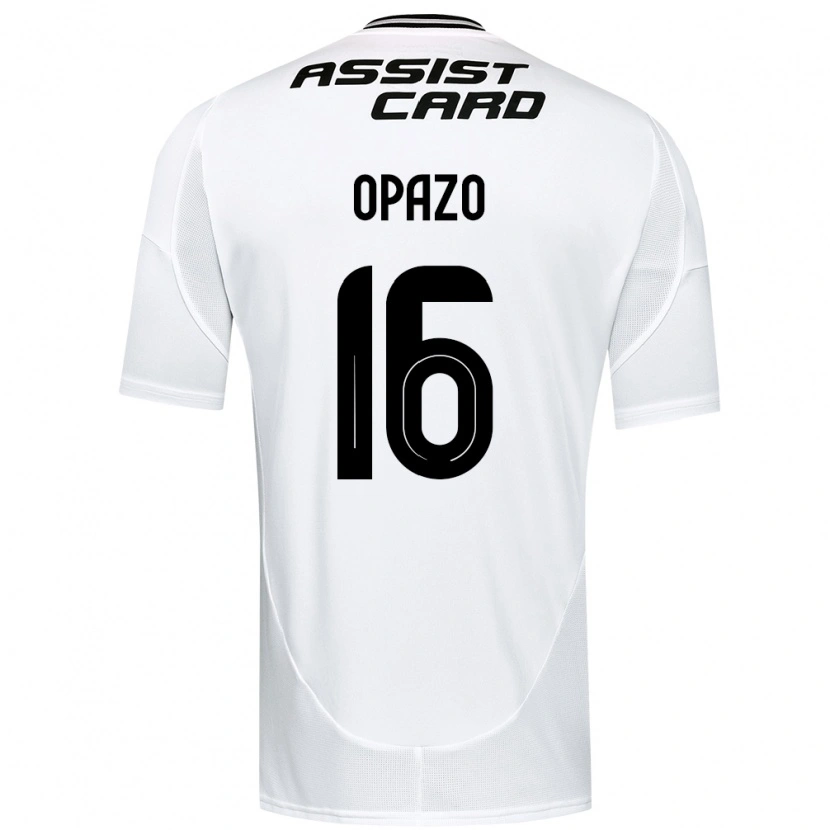 Danxen Dámské Óscar Opazo #16 Černá Bílá Domů Hráčské Dresy 2025/26 Dres