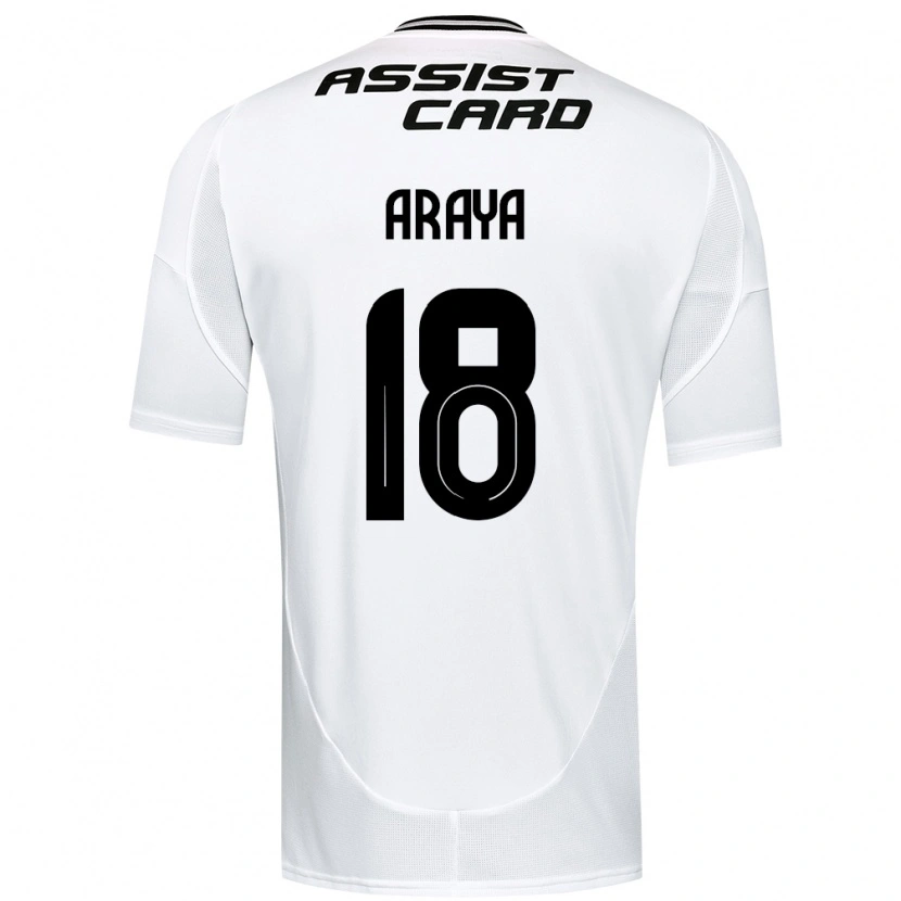 Danxen Dámské Benjamín Araya #18 Černá Bílá Domů Hráčské Dresy 2025/26 Dres