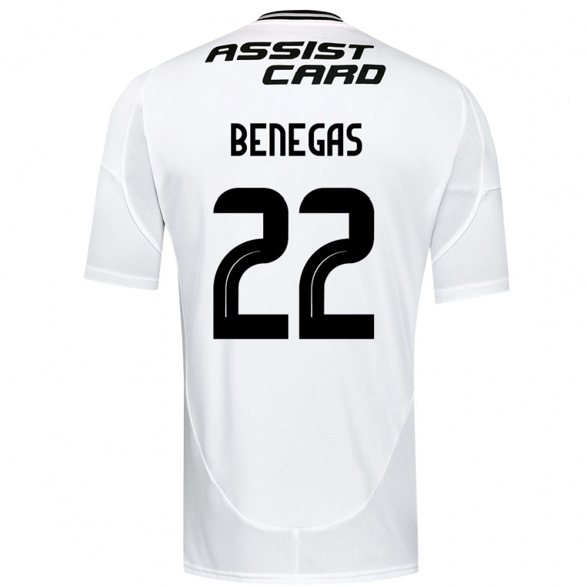 Danxen Dámské Leandro Benegas #22 Černá Bílá Domů Hráčské Dresy 2025/26 Dres