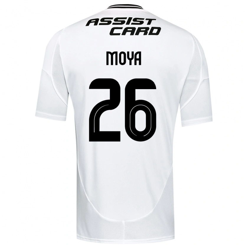 Danxen Dámské Matías Moya #26 Černá Bílá Domů Hráčské Dresy 2025/26 Dres