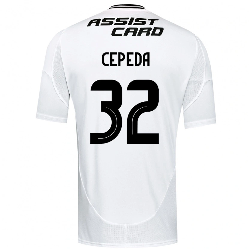 Danxen Dámské Lucas Cepeda #32 Černá Bílá Domů Hráčské Dresy 2025/26 Dres