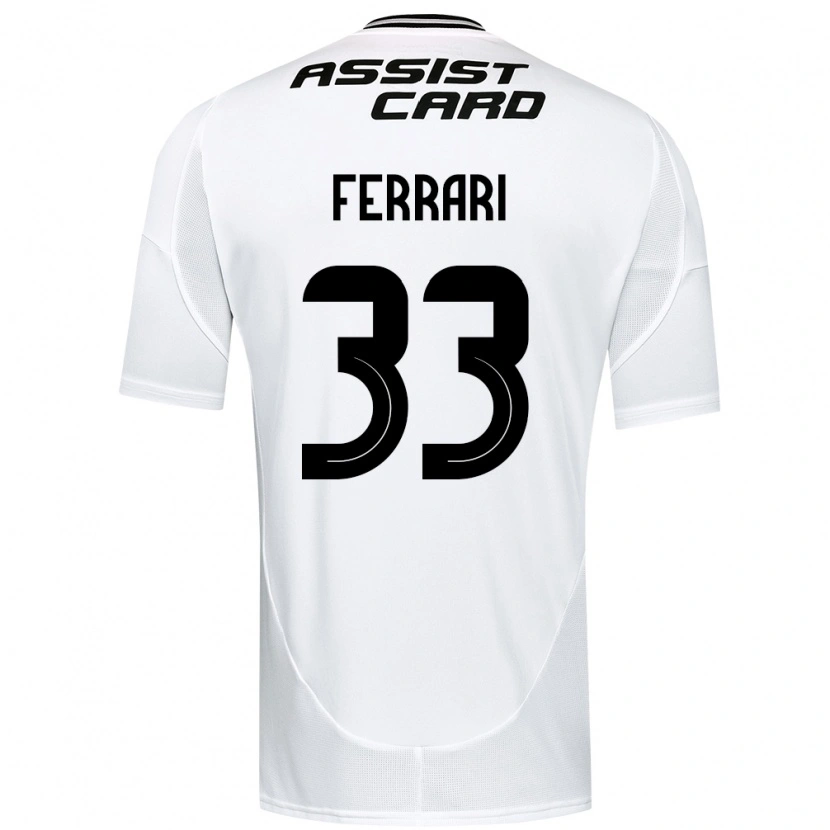Danxen Dámské Matías Ferrari #33 Černá Bílá Domů Hráčské Dresy 2025/26 Dres