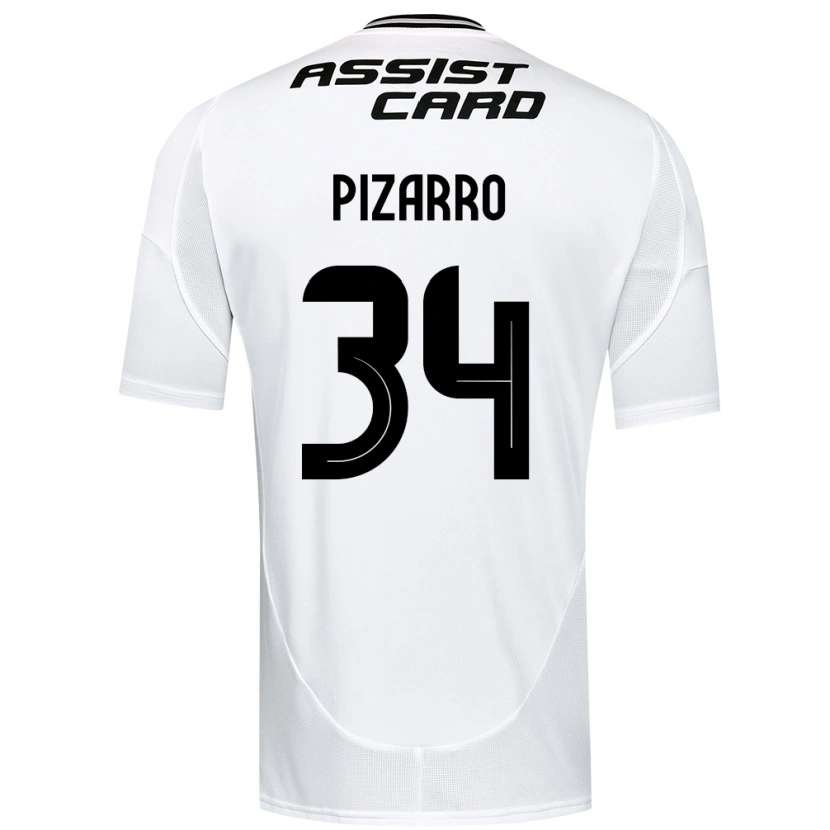 Danxen Dámské Vicente Pizarro #34 Černá Bílá Domů Hráčské Dresy 2025/26 Dres