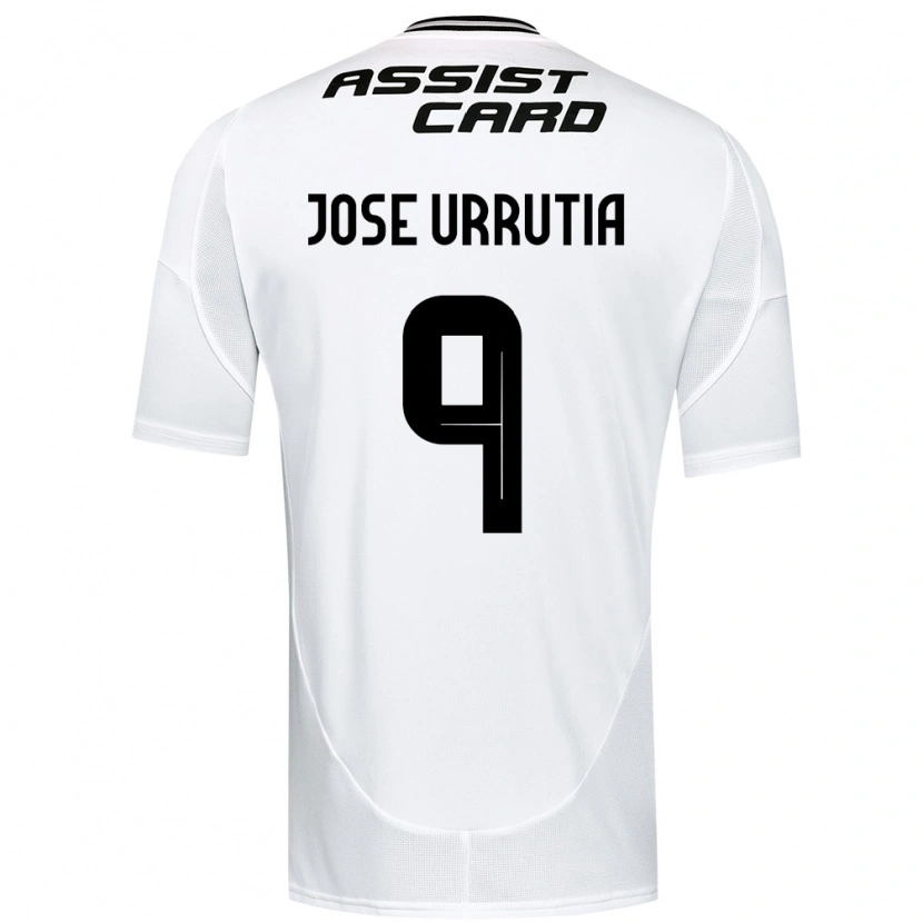 Danxen Dámské María José Urrutia #9 Černá Bílá Domů Hráčské Dresy 2025/26 Dres