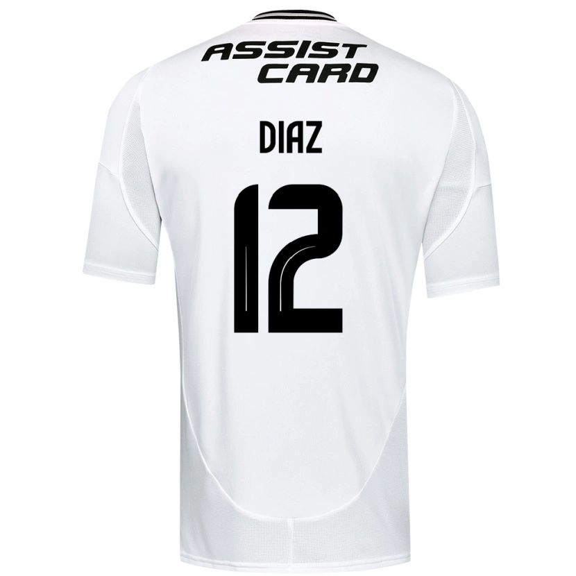 Danxen Dámské Javiera Díaz #12 Černá Bílá Domů Hráčské Dresy 2025/26 Dres