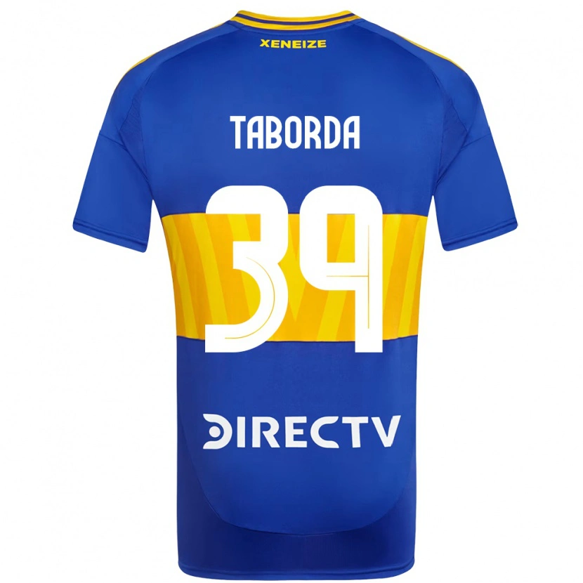 Danxen Dámské Vicente Taborda #39 Bílá Modrá Domů Hráčské Dresy 2025/26 Dres